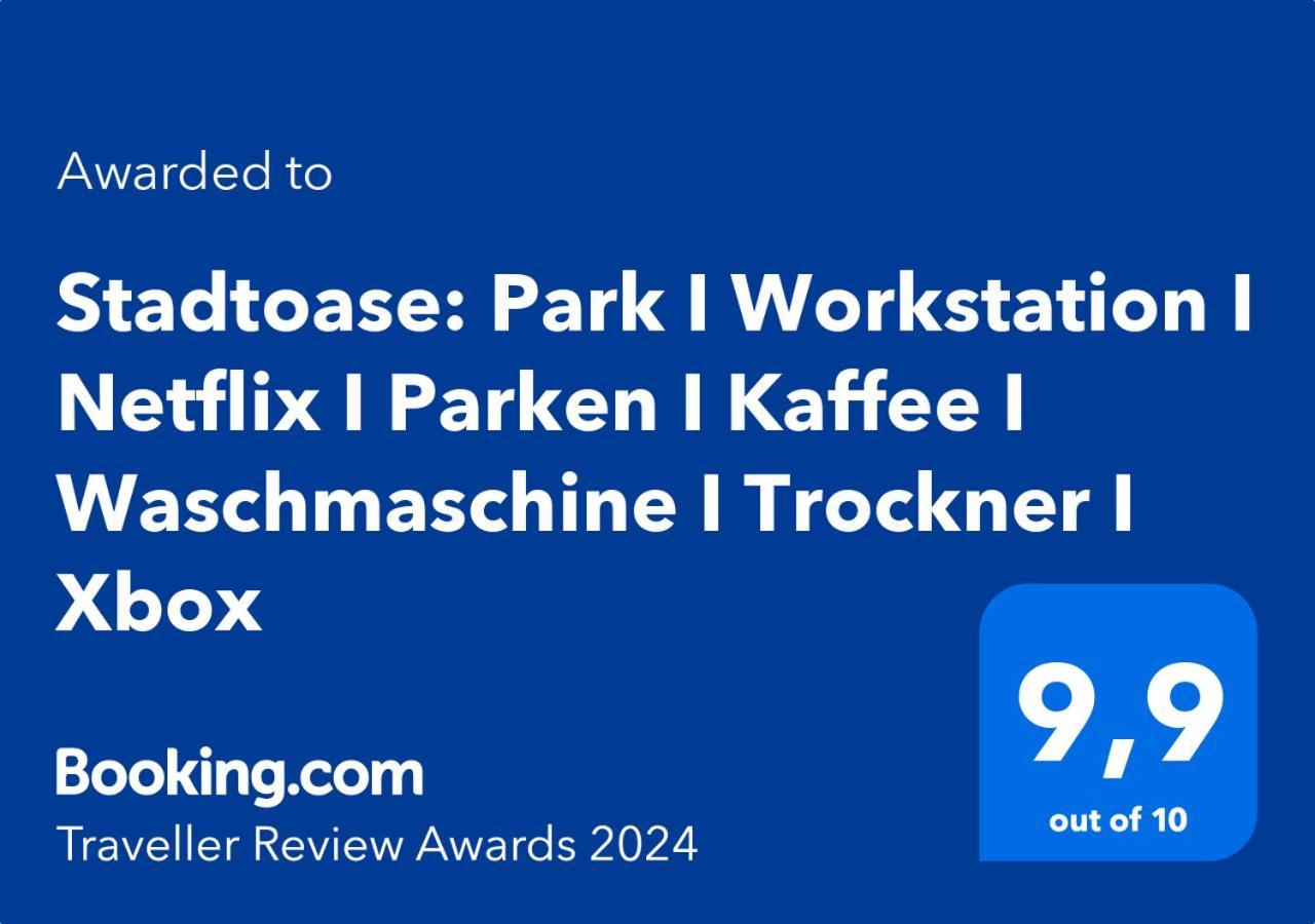 Dnd Stadtoase I Park I Workstation I Netflix I Parken I Kaffee I Waschmaschine I Trockner I Xbox Würzburg Kültér fotó